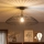 Brilagi - LED prisadený luster CERIA WIRE 1xE27/60W/230V pr. 60 cm čierny