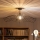 Brilagi - LED prisadený luster CERIA WIRE 1xE27/60W/230V priemer 80 cm čierny