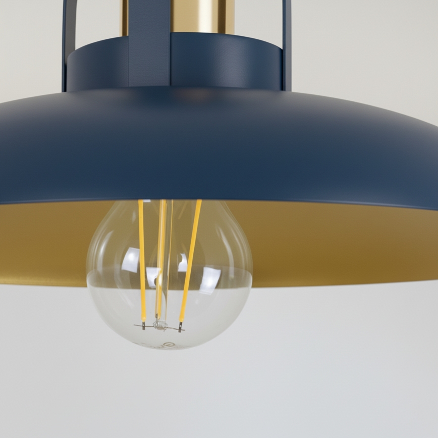 Brilagi - LED Prisadený luster FLAMENGO 1xE27/60W/230V modrá