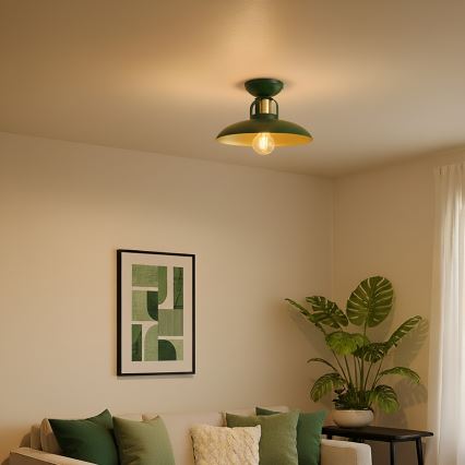 Brilagi - LED Prisadený luster FLAMENGO 1xE27/60W/230V zelená