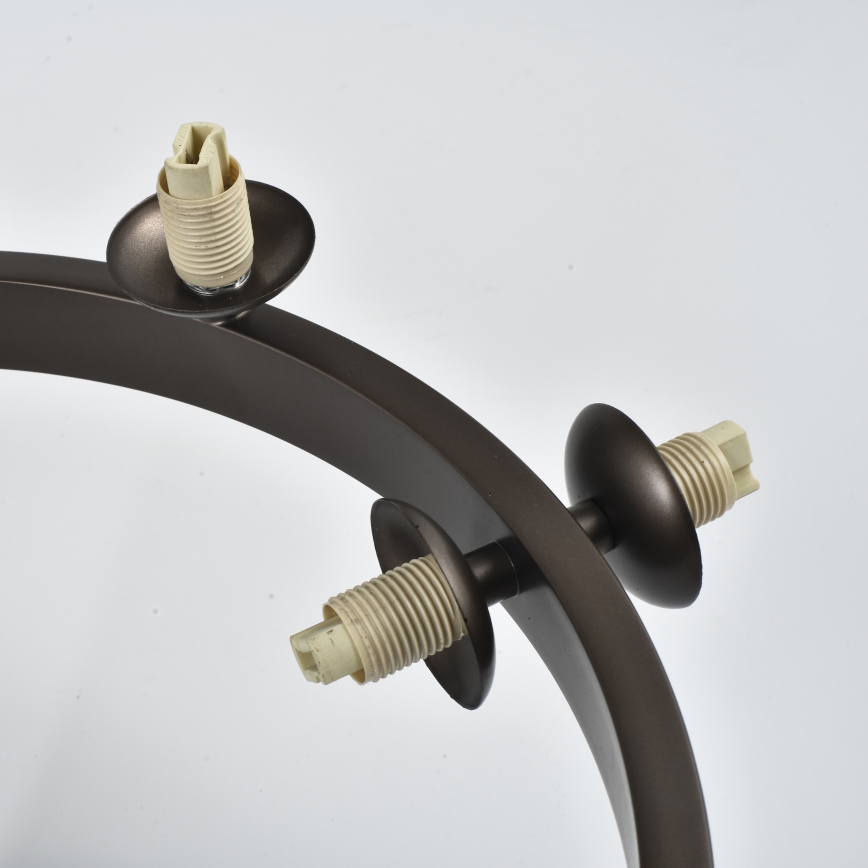 Brilagi - LED prisadený luster MILLA 10xG9/3W/230V hnedá/dymová hnedá