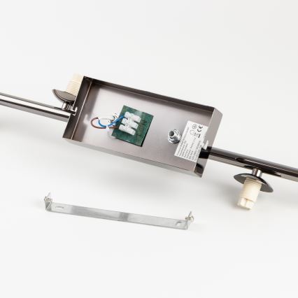 Brilagi - LED prisadený luster MILLA 4xG9/3W/230V čierny chróm/biela