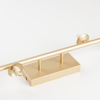 Brilagi - LED Prisadený luster MILLA 4xG9/3W/230V zlatá/dymová