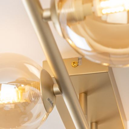 Brilagi - LED Prisadený luster MILLA 4xG9/3W/230V zlatá