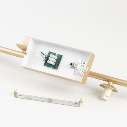 Brilagi - LED Prisadený luster MILLA 7xG9/3W/230V zlatá/biela