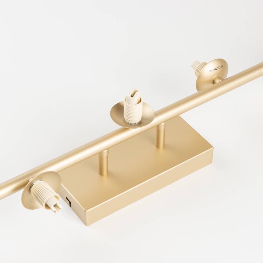 Brilagi - LED Prisadený luster MILLA 7xG9/3W/230V zlatá