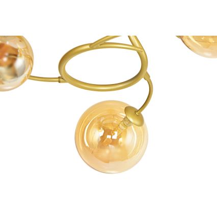 Brilagi - LED Prisadený luster MISTEL 15xG9/3W/230V zlatá