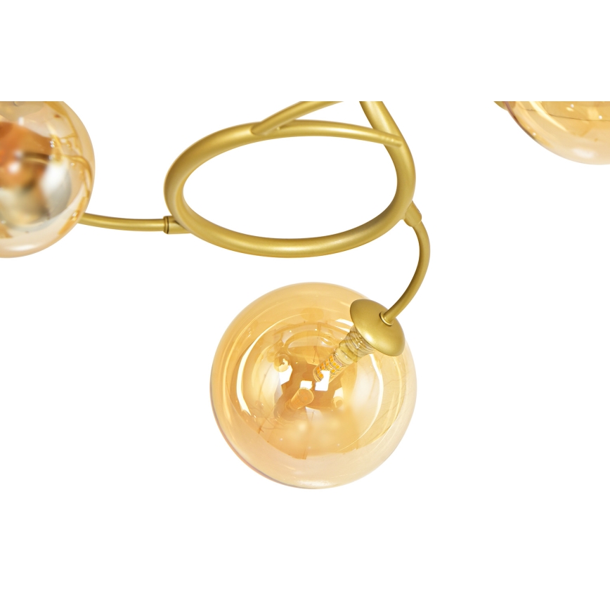 Brilagi - LED Prisadený luster MISTEL 15xG9/3W/230V zlatá