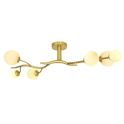 Brilagi - LED Prisadený luster MISTEL 6xG9/3W/230V zlatá/biela