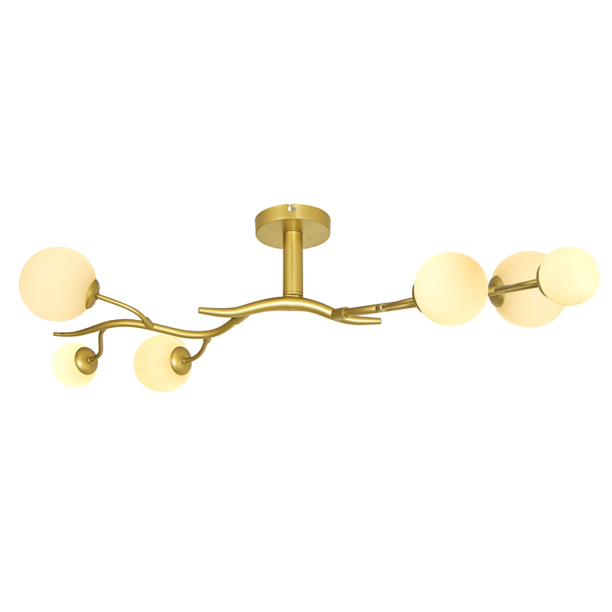 Brilagi - LED Prisadený luster MISTEL 6xG9/3W/230V zlatá/biela
