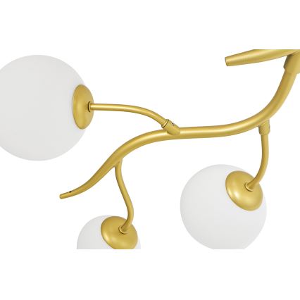 Brilagi - LED Prisadený luster MISTEL 6xG9/3W/230V zlatá/biela