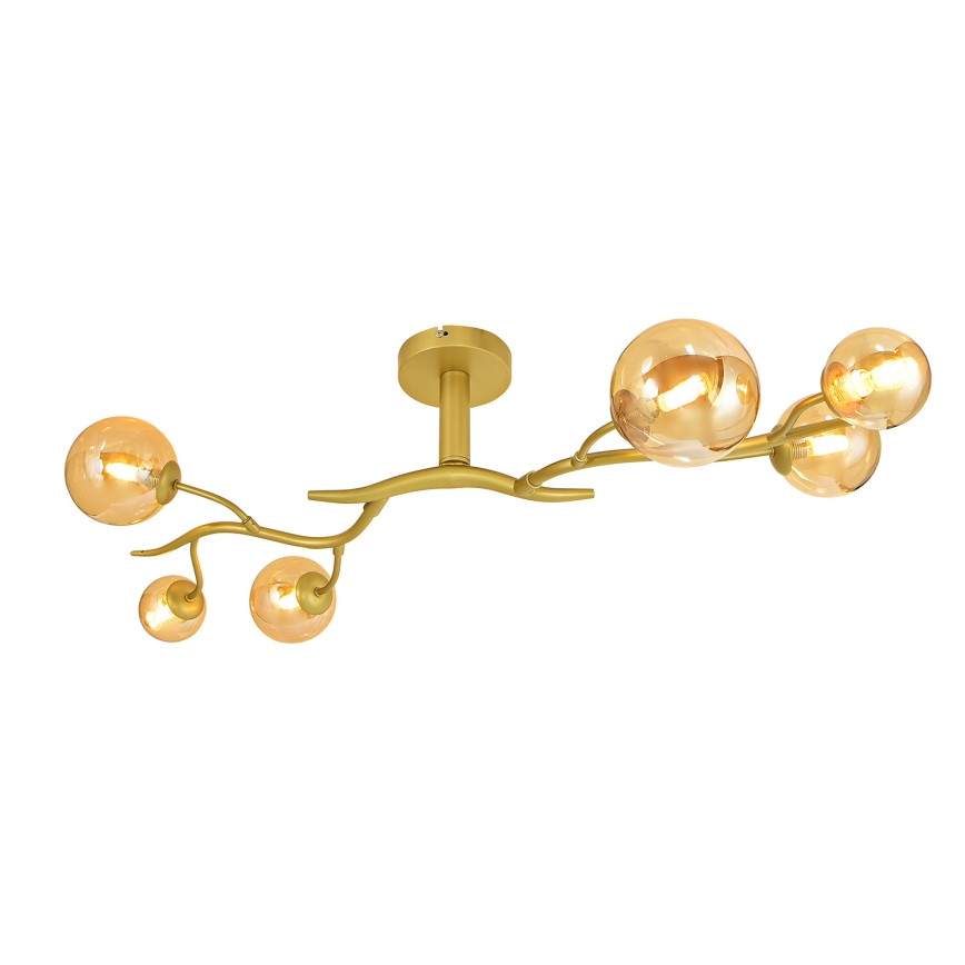 Brilagi - LED Prisadený luster MISTEL 6xG9/3W/230V zlatá