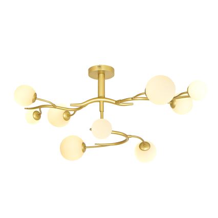 Brilagi - LED Prisadený luster MISTEL 9xG9/3W/230V zlatá/biela