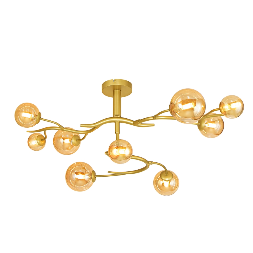 Brilagi - LED Prisadený luster MISTEL 9xG9/3W/230V zlatá