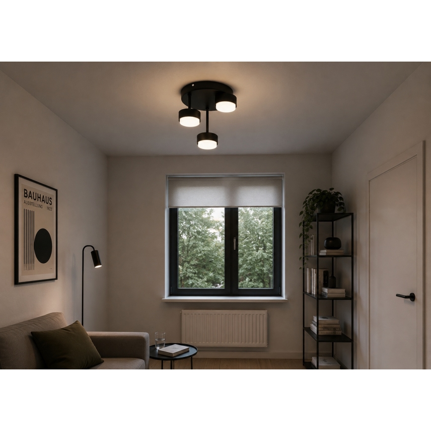 Brilagi - LED prisadený luster MONO 3xGX53/30W/230V čierny