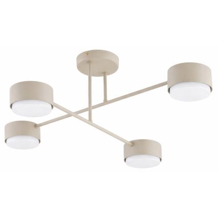 Brilagi - LED prisadený luster MONO 4xGX53/30W/230V béžový