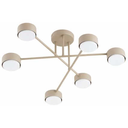 Brilagi - LED prisadený luster MONO 6xGX53/30W/230V béžový