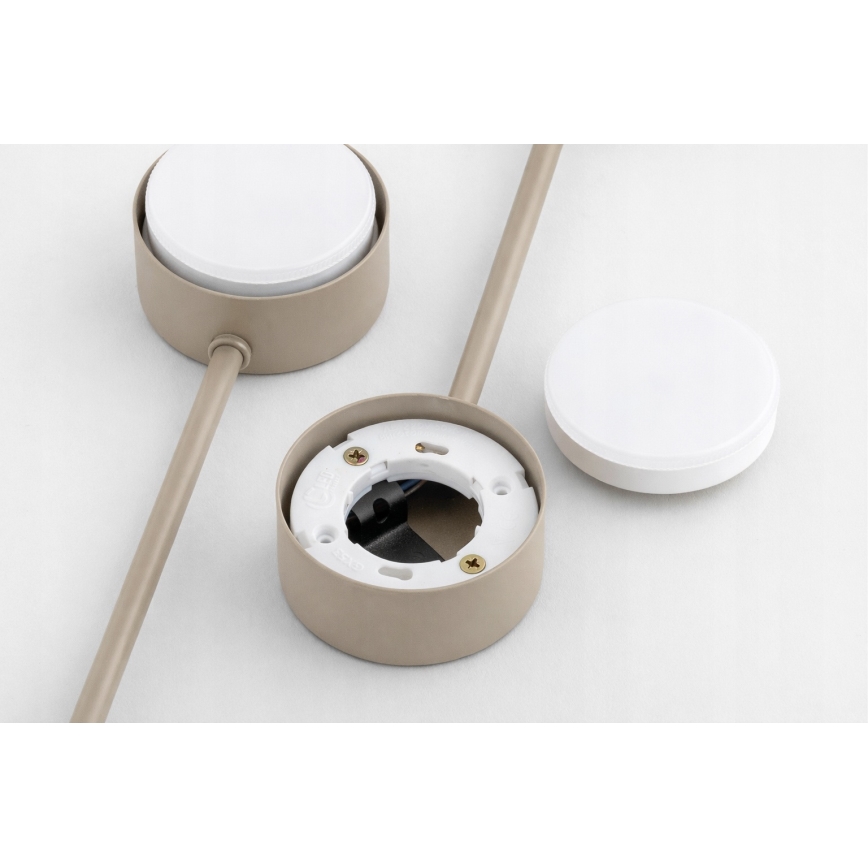 Brilagi - LED prisadený luster MONO 6xGX53/30W/230V béžový