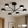 Brilagi - LED prisadený luster MONO 6xGX53/30W/230V čierny