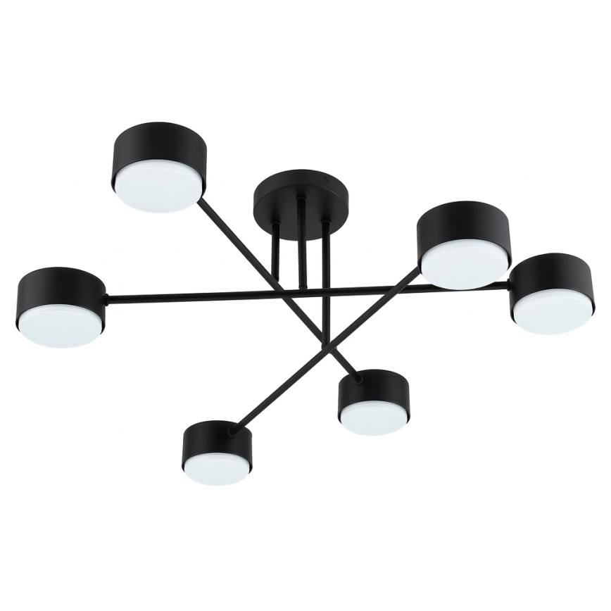 Brilagi - LED prisadený luster MONO 6xGX53/30W/230V čierny