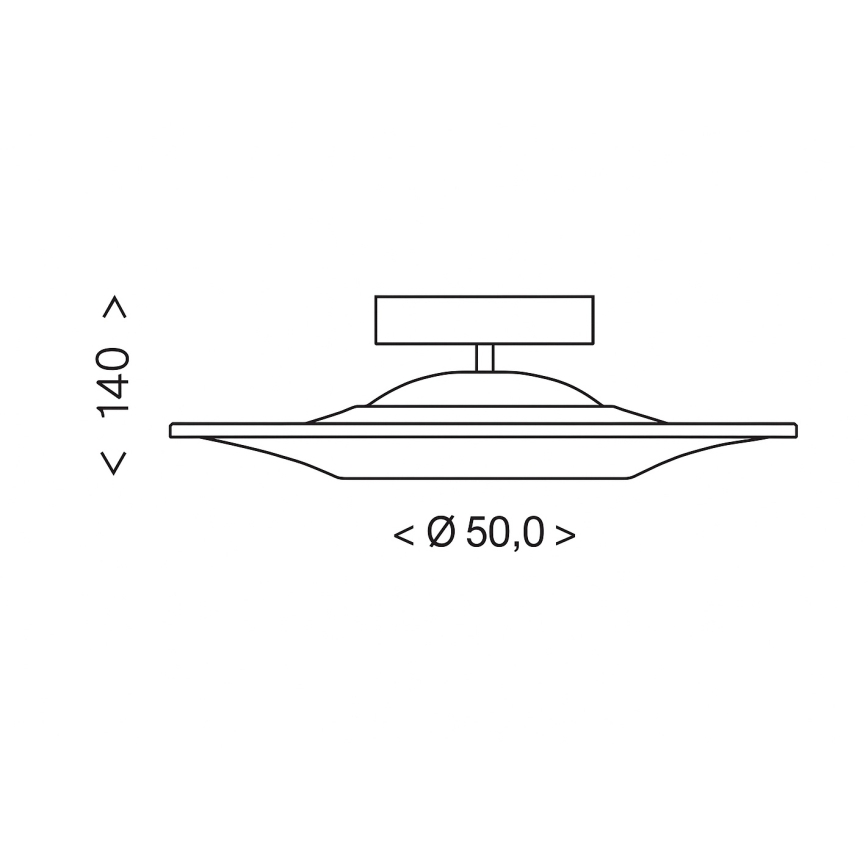 Brilagi - LED prisadený luster VERANO LED/38W/230V