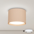 Brilagi - LED RGB+CCT stlmiteľné bodové svietidlo STRIPY 1xGX53/14W/230V 2700-6500K Wi-Fi Tuya béžová