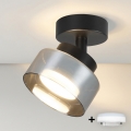 Brilagi - LED RGB+CCT Stmievateľné bodové svietidlo AURA LUX 1xGX53/14W/230V 2700-6500K Wi-Fi Tuya čierna/dymová