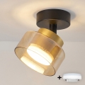 Brilagi - LED RGB+CCT stmievateľné bodové svietidlo AURA LUX 1xGX53/14W/230V 2700-6500K Wi-Fi Tuya čierna/zlatá