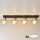 Brilagi - LED RGB+CCT Stmievateľné bodové svietidlo AURA LUX 4xGX53/14W/230V 2700-6500K Wi-Fi Tuya čierna/zlatá