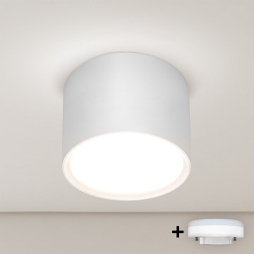 Brilagi - LED RGB+CCT Stmievateľné bodové svietidlo SMOOTH 1xGX53/14W/230V 2700-6500K Wi-Fi Tuya biela