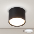 Brilagi - LED RGB+CCT stmievateľné bodové svietidlo SMOOTH 1xGX53/14W/230V 2700-6500K Wi-Fi Tuya čierna