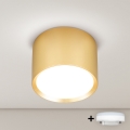Brilagi - LED RGB+CCT Stmievateľné bodové svietidlo SMOOTH 1xGX53/14W/230V 2700-6500K Wi-Fi Tuya zlaté