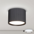 Brilagi - LED RGB+CCT Stmievateľné bodové svietidlo STRIPY 1xGX53/14W/230V 2700-6500K Wi-Fi Tuya čierna