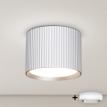 Brilagi - LED RGB+CCT Stmievateľné bodové svietidlo STRIPY 1xGX53/14W/230V 2700-6500K Wi-Fi Tuya strieborná