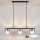 Brilagi - LED RGB+CCT stmievateľný luster na lanku AURA LUX 3xGX53/14W/230V 2700-6500K Wi-Fi Tuya čierna/dymová