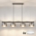 Brilagi - LED RGB+CCT Stmievateľný závesný luster AURA LUX 4xGX53/14W/230V 2700-6500K Wi-Fi Tuya čierna/dymová
