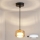 Brilagi - LED RGB+CCT Stmievateľný závesný luster na lankách AURA LUX 1xGX53/14W/230V 2700-6500K Wi-Fi Tuya čierna/zlatá