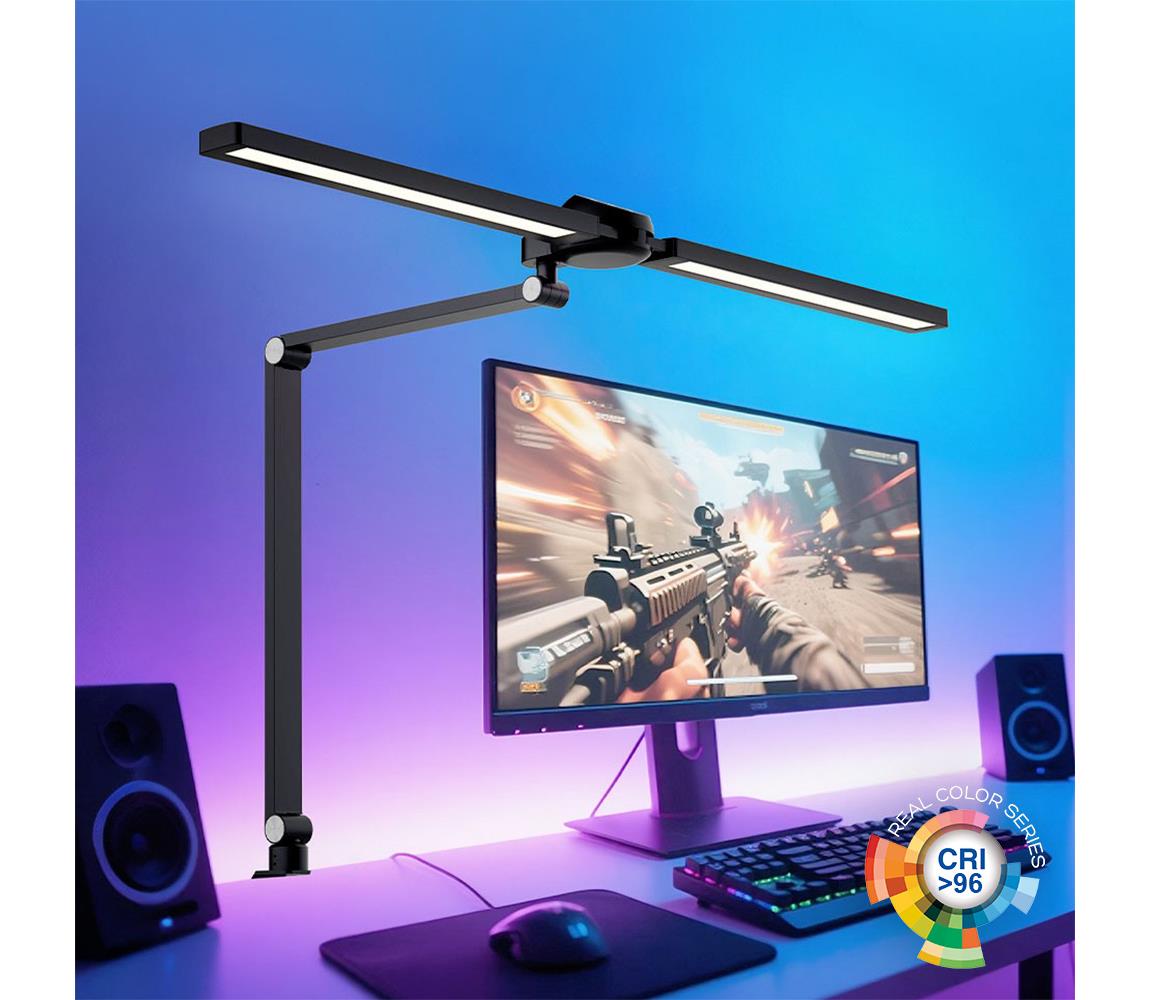 Brilagi -LED RGB stmievateľná dotyková stolná lampa VARIO LED/18W/230V 3000-6500K CRI 96 8590828037057