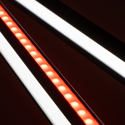 BRILAGI - LED RGBTW stmievateľná dotyková stolná lampa s klipom VARIO LED/18W/230V 3000-6500K CRI 96 čierna
