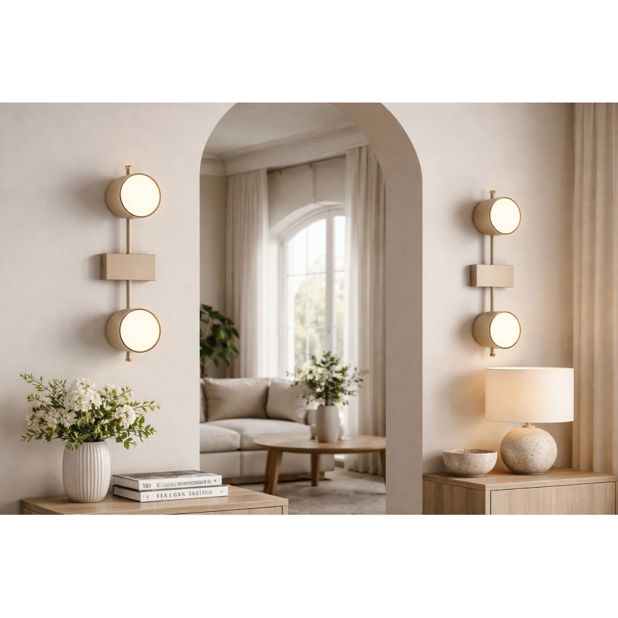 Brilagi - LED RGB+CCT Stmievateľné bodové svietidlo MONO 2xGX53/14W/230V 2700–6500K Wi‑Fi Tuya béžová