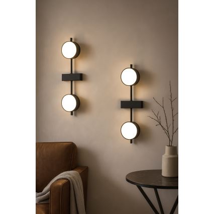 Brilagi - LED RGB+CCT Stmievateľné bodové svietidlo MONO 2xGX53/14W/230V 2700-6500K Wi-Fi Tuya čierna