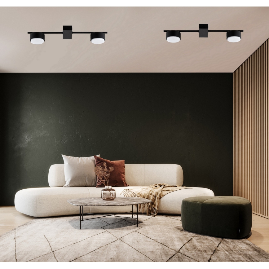 Brilagi - LED RGB+CCT Stmievateľné bodové svietidlo MONO 2xGX53/14W/230V 2700-6500K Wi-Fi Tuya čierna