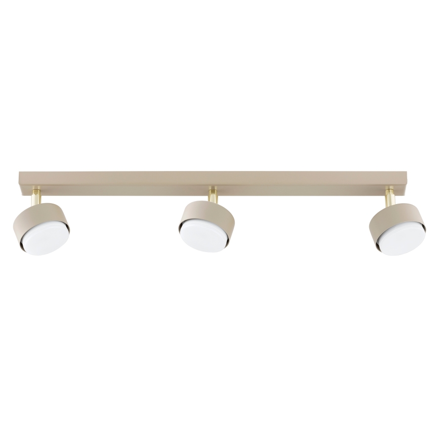 Brilagi - LED RGB+CCT stmievateľné bodové svietidlo MONO 3xGX53/14W/230V 2700-6500K Wi-Fi Tuya béžová