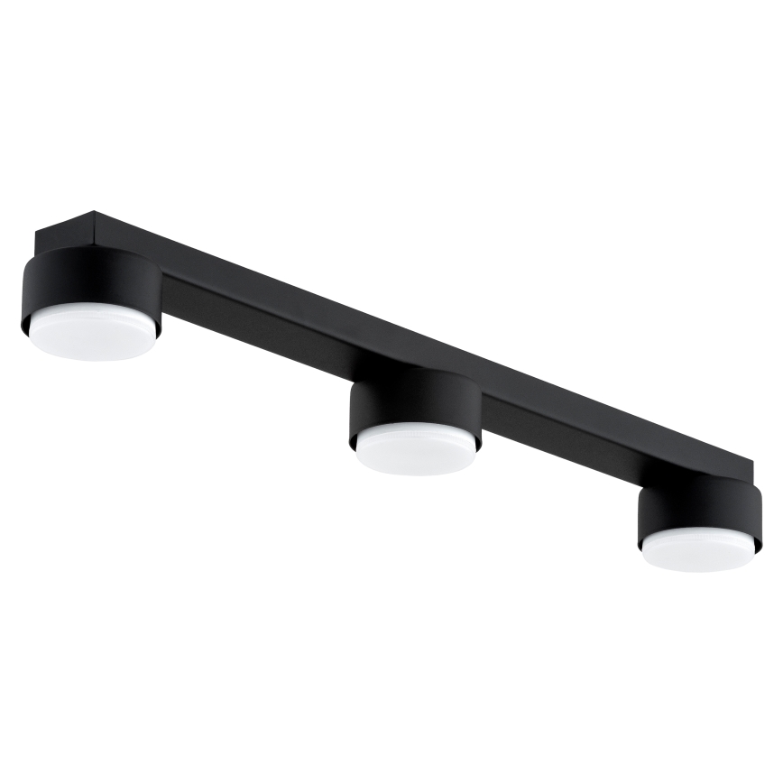 Brilagi - LED RGB+CCT Stmievateľné bodové svietidlo MONO 3xGX53/14W/230V 2700-6500K Wi-Fi Tuya čierna