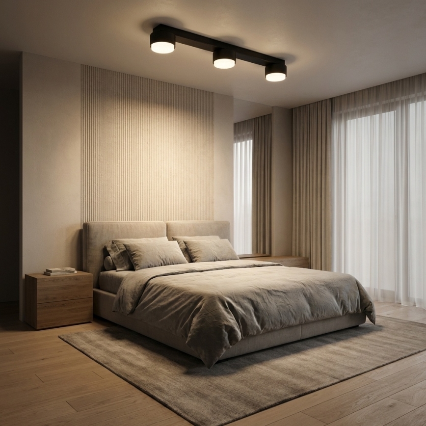 Brilagi - LED RGB+CCT Stmievateľné bodové svietidlo MONO 3xGX53/14W/230V 2700-6500K Wi-Fi Tuya čierna