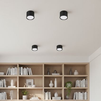 Brilagi - LED RGB+CCT stmievateľné bodové svietidlo SMOOTH 1xGX53/14W/230V 2700-6500K Wi-Fi Tuya čierna