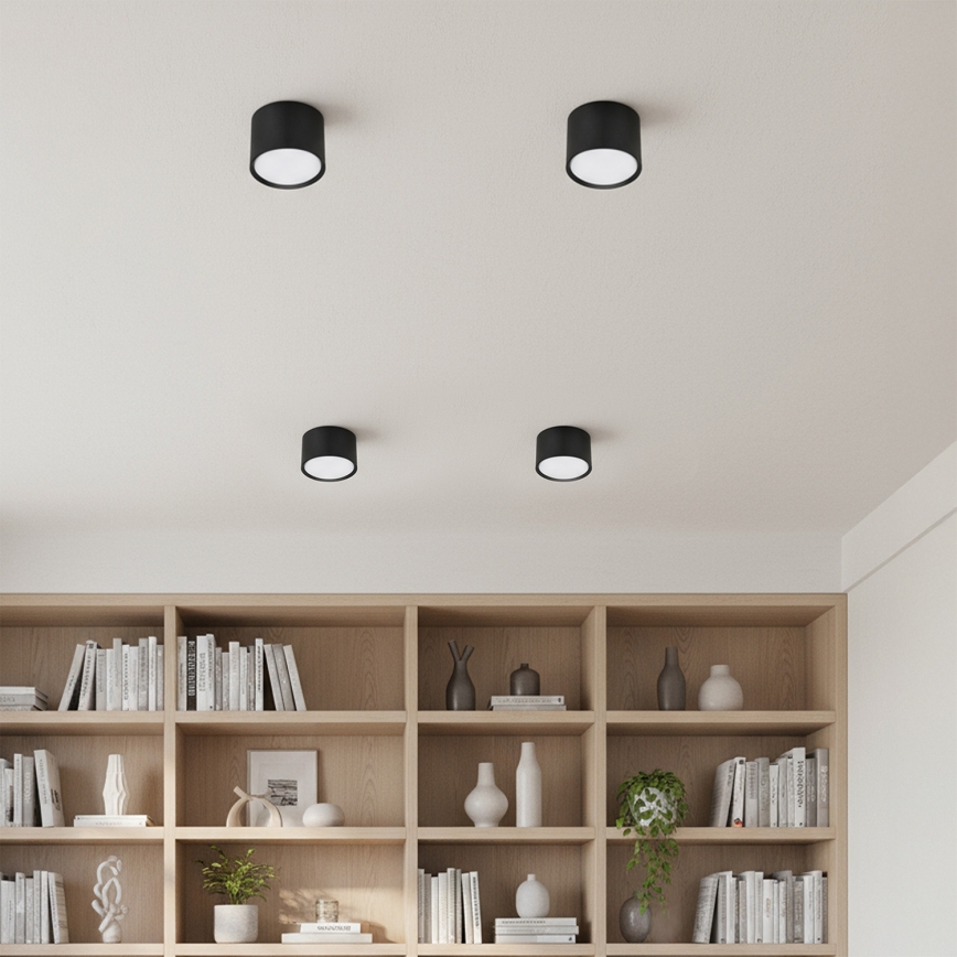Brilagi - LED RGB+CCT stmievateľné bodové svietidlo SMOOTH 1xGX53/14W/230V 2700-6500K Wi-Fi Tuya čierna