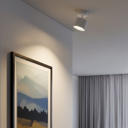 Brilagi - LED RGB+CCT stmievateľné bodové svietidlo STRIPY 1xGX53/14W/230V 2700-6500K Wi-Fi Tuya biela