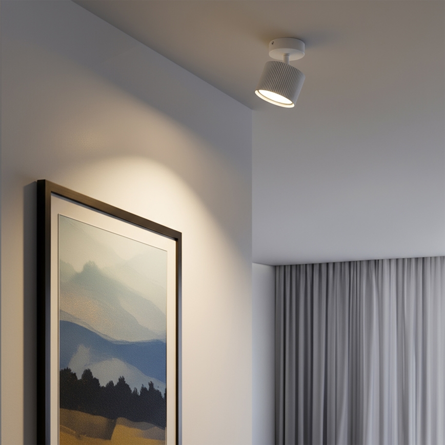 Brilagi - LED RGB+CCT stmievateľné bodové svietidlo STRIPY 1xGX53/14W/230V 2700-6500K Wi-Fi Tuya biela
