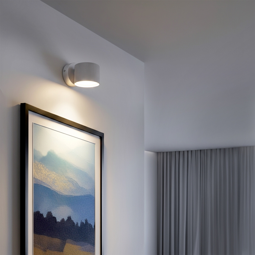 Brilagi - LED RGB+CCT Stmievateľné nástenné bodové svietidlo STRIPY 1xGX53/14W/230V 2700-6500K Wi-Fi Tuya biela